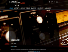 Tablet Screenshot of buffalotrak.com